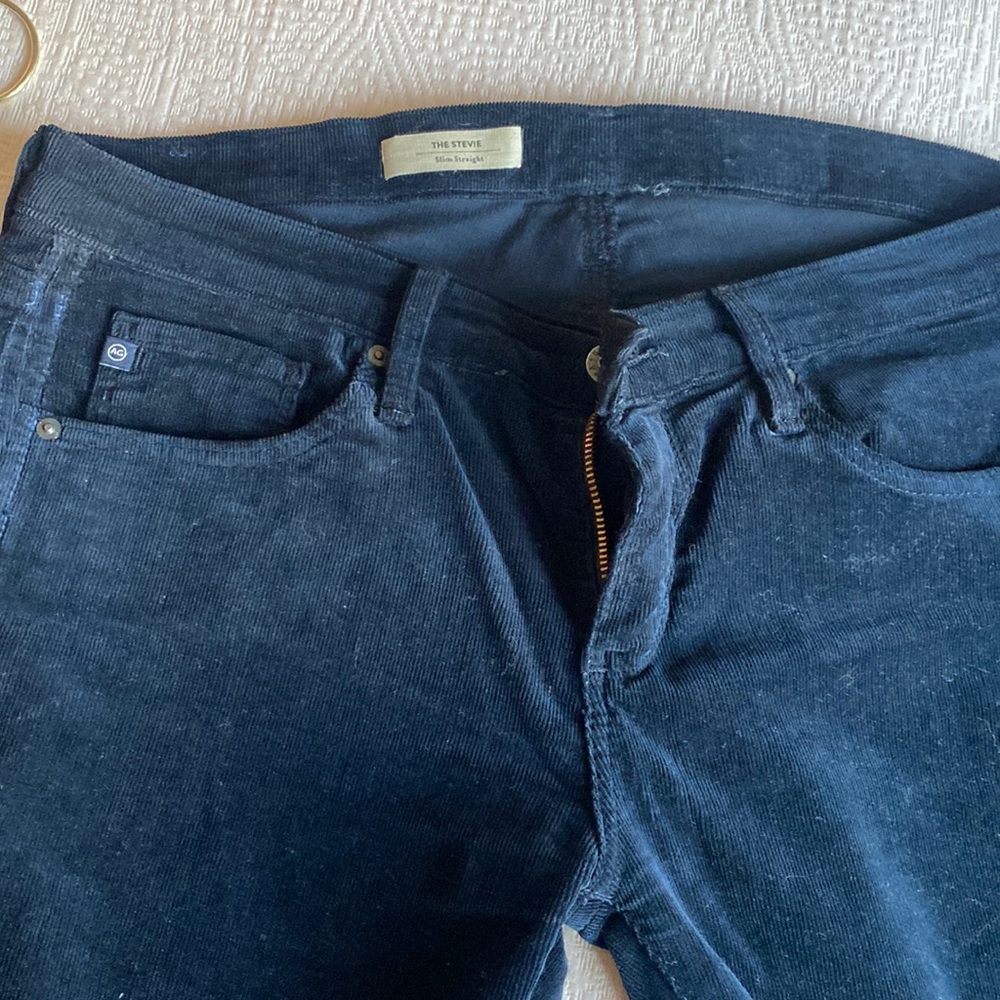 Corduroy AG pant dark navy